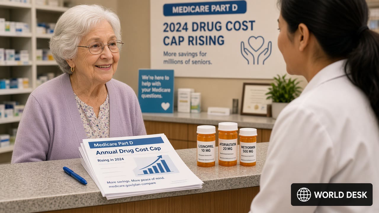 Medicare’s yearly drug-cost cap rises $300 in 2027, to $2,400