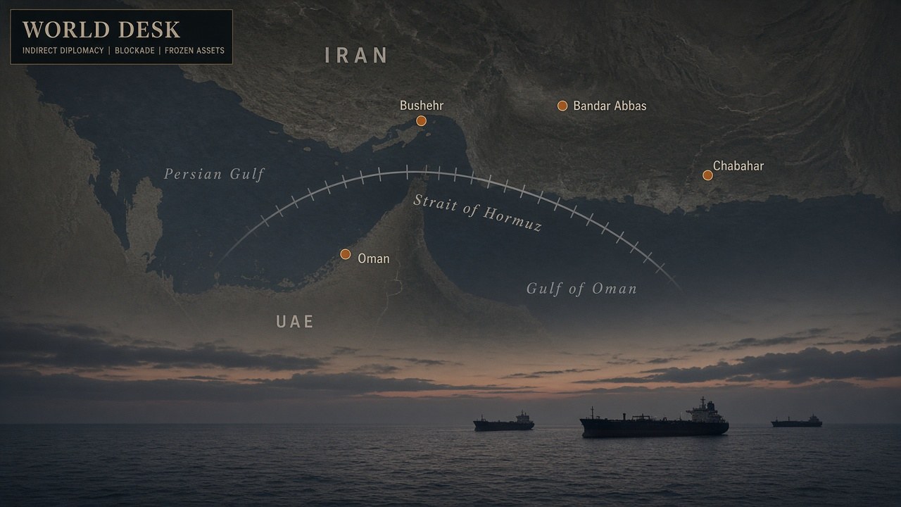 Iran downplays unscheduled indirect U.N. talks and restates blockade and frozen-asset conditions