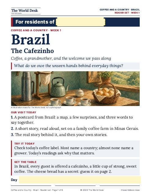 Preview of the first page: Reader set