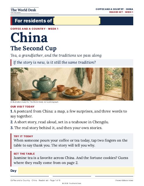 Preview of the first page: Reader set