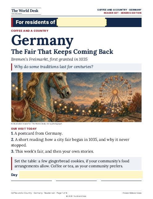 Preview of the first page: Reader set