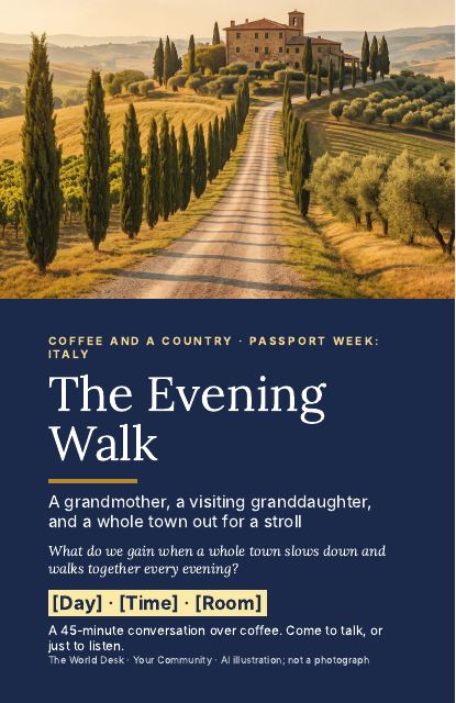 Preview of the first page: Poster, 11 × 17, countryside picture