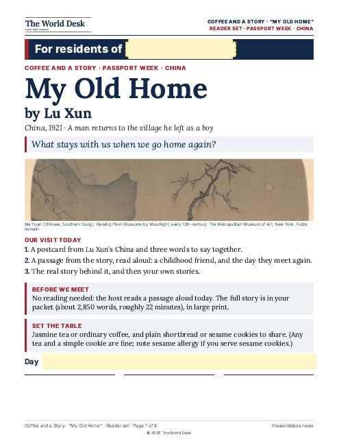 Preview of the first page: Reader set