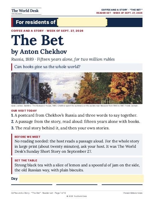 Preview of the first page: Reader set