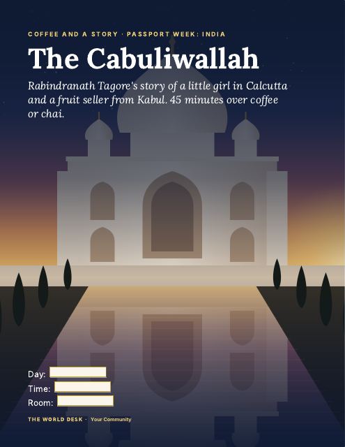 Preview of the first page: Poster, letter size · Taj Mahal