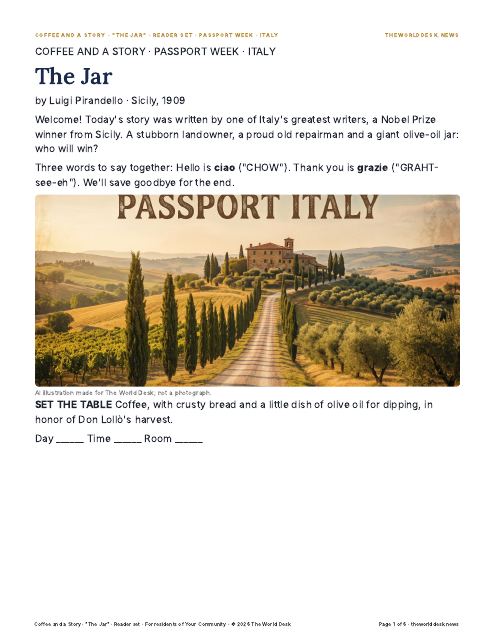 Preview of the first page: Reader set