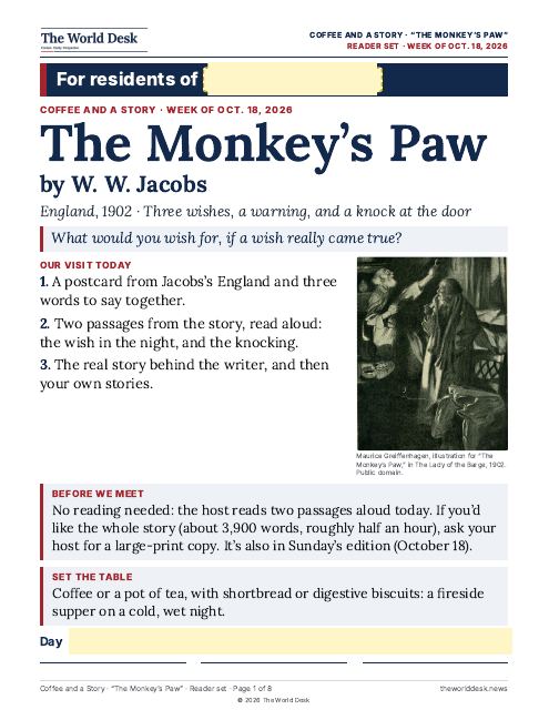 Preview of the first page: Reader set