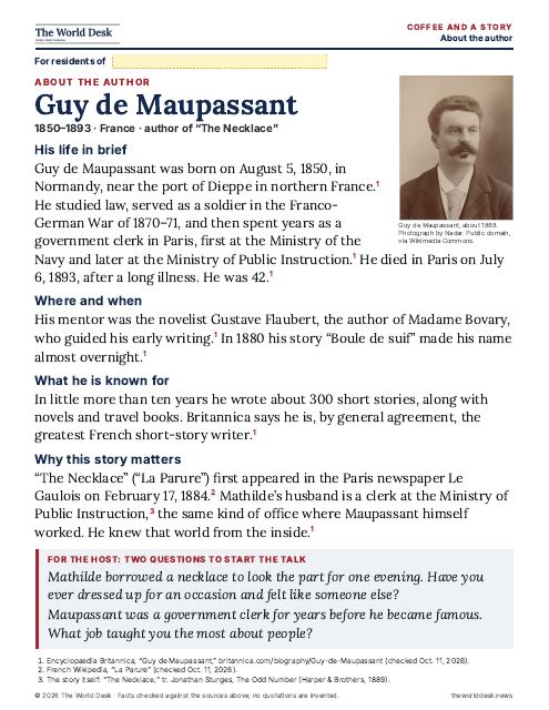 Preview of the first page: About the author