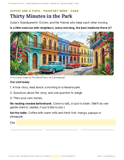 Preview of the first page: Reader set