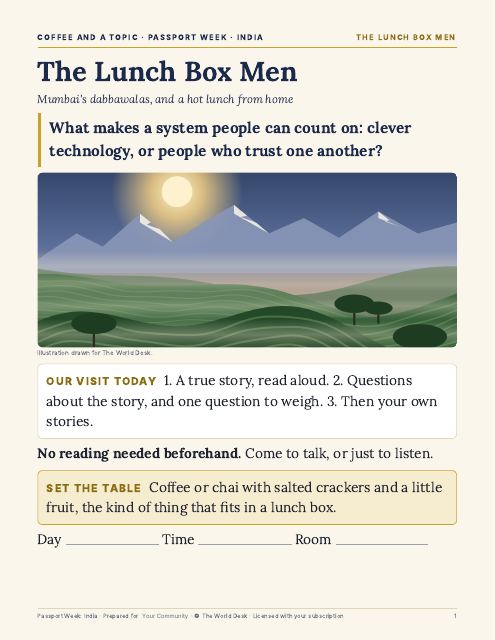 Preview of the first page: Reader set for residents