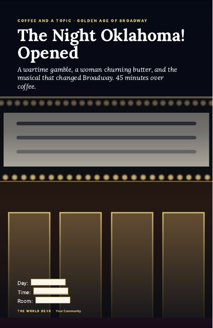 Preview of the first page: Poster, 11 × 17 · Marquee