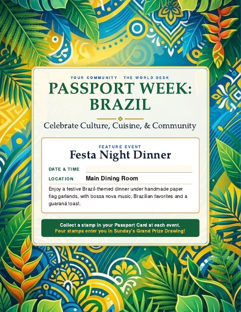 Preview of the first page: Passport Week poster, letter size