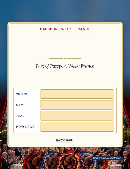 Preview of the first page: Blank event: fillable poster, letter size