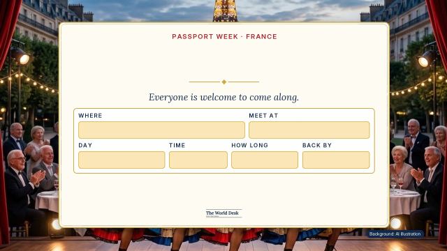 Preview of the first page: Outing or outdoor event: fillable screen (1920 × 1080)