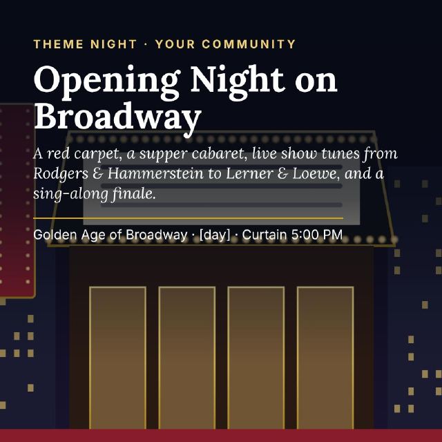 Preview of the first page: App picture (square, 1080 × 1080) · Marquee