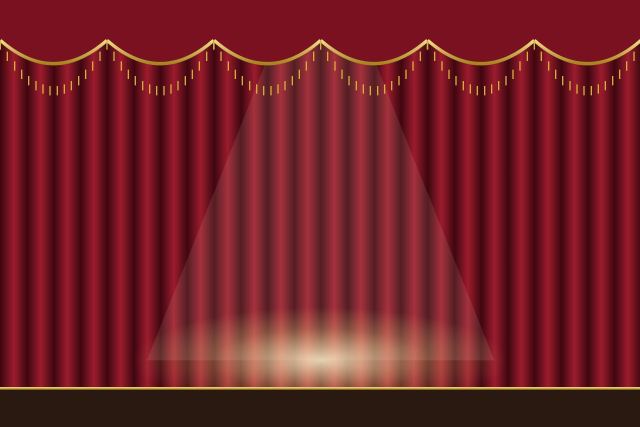 Preview of the first page: Background picture · Red Curtain
