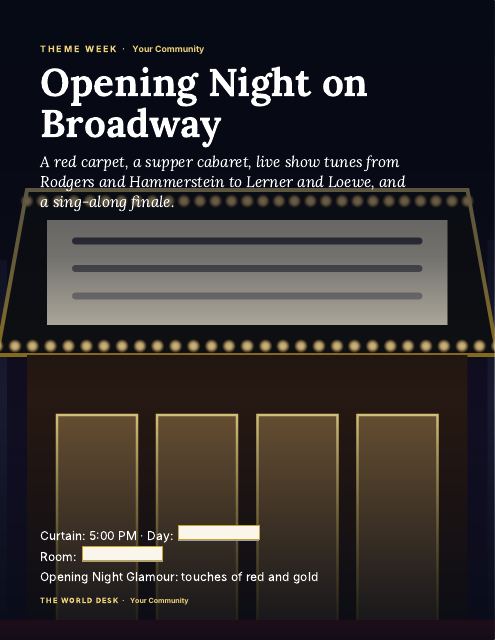 Preview of the first page: Poster, letter size · Marquee