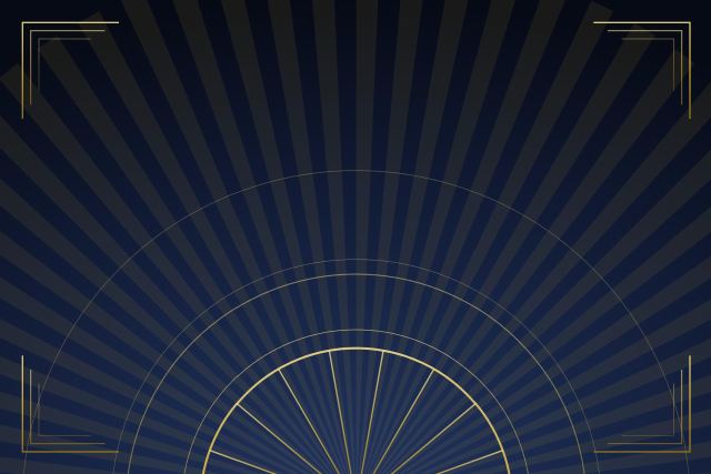 Preview of the first page: Background picture · Art Deco Sunburst