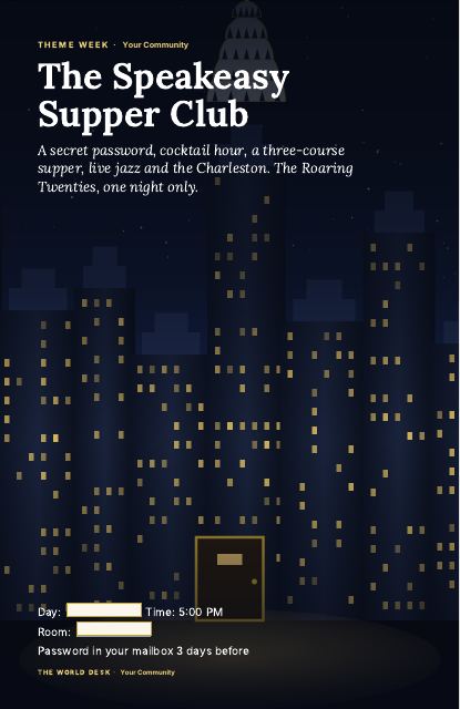 Preview of the first page: Poster, 11 × 17 · City lights