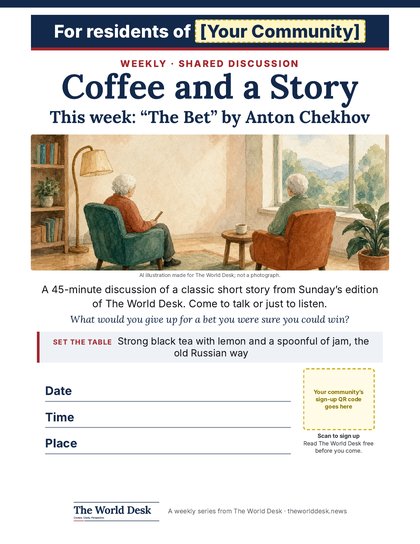 Coffee and a Story poster