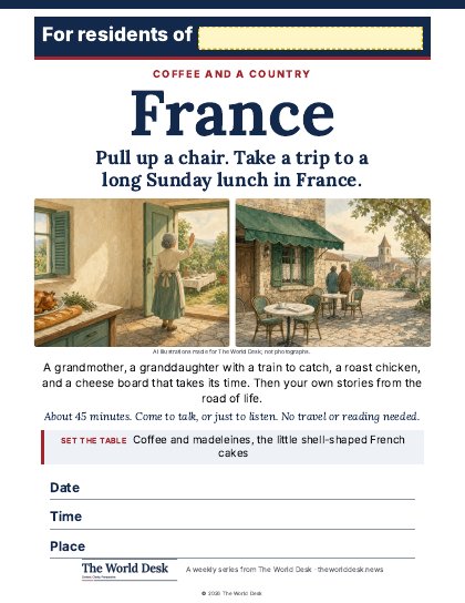 Sample poster: France